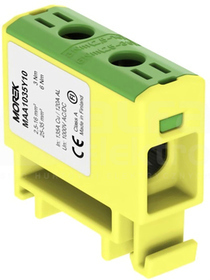 OTL35 1xAl/Cu 2,5-35mm2 1000V żółto-zielony Zacisk uniwersalny 1 tor
