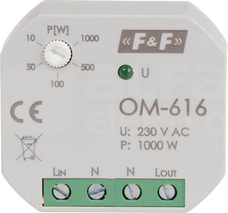 OM-616 Ogranicznik mocy z funkcją przekaźnika