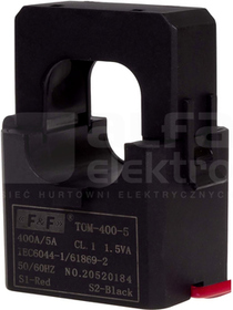 TOM-400-5 400/5 1,5VA kl.1 Miniaturowy przekładnik prądowy z otwieranym rdzeniem
