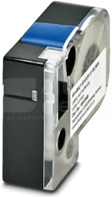 MM-EMLF (EX24)R C1 BU/WH Etykieta elastyczna ciągła w kasecie