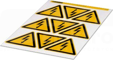 PML-W101 (100x100) Etykieta ostrzegawcza
