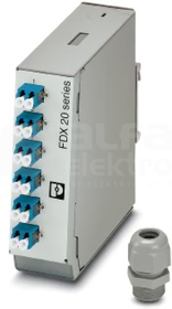 FOC-FDX20-PP-LCD6-OSP-PT9 Światłowodowa skrzynka rozdzielcza