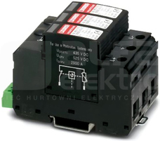VAL-MS-T1/T2 1000DC-PV/2+V-FM Ogranicznik przepięć typu 1/2 (PV)