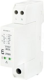 ETITEC CM T23 275/20 2+0 RC Ogranicznik przepięć