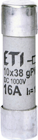 CH10x38 gPV 16A UL Wkładka topikowa cylindryczna (PV)