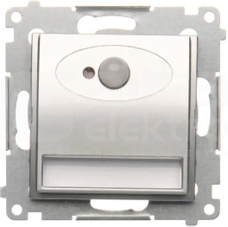 DOSC.01/43 230V srebrny matowy Oprawa LED z czujnikiem ruchu