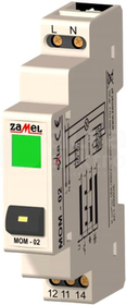 MOM-02-20 LED zielony 230VAC Moduł sterujący monostabilny