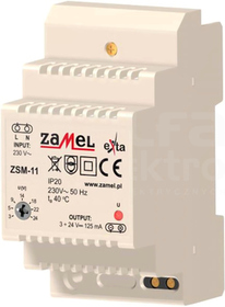 ZSM-11 3-24VDC 0,125A Zasilacz stabilizowany