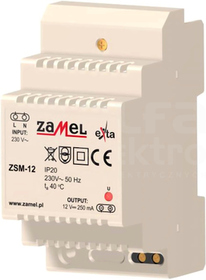 ZSM-12 12VDC 0,25A Zasilacz stabilizowany