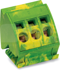 812-110 żółto-zielony Blok potencjałowy 3x16mm2