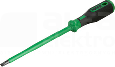 210-636 6,5x1,2mm zielony Śrubokręt klinga izolowany