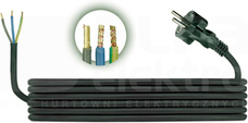 H05RR-F 3x1,5 (1,5m) Przewód przyłączeniowy gumow