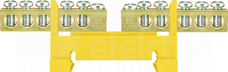 LZ10 2x5/Ż żółty 2x5x16mm2 Listwa zaciskowa dzielona