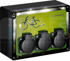 TG BCS 3 BE/FR LED Stacja ładowania rowerów