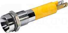 24VDC fi8mm IP67 żółty Kontrolka LED
