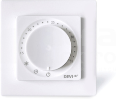 DEVIREG Room 5-35°C Bluetooth IP21 biały Termostat podłogowy/powietrzny programowalny z wył.