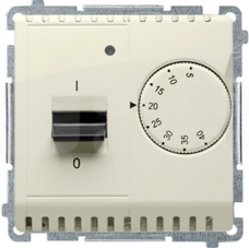 BASIC/M beżowy Regulator temperatury z czujnikiem