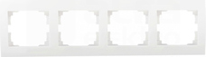 LOGI 02-1490-002 biały Ramka poczwórna pozioma