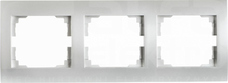 LOGI 02-1480-043 srebrny Ramka potrójna pozioma