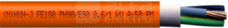(N)HXH-J FE180/E90 5x16 /1kV RE pomarań Kabel bezhalogenowy ognioodporny silikon