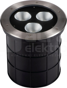 TURRO LED 3x15W/840 3600lm IK10 IP67 srebrny Oprawa LED najazdowa