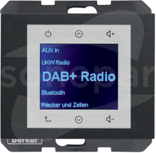 K.1 antracyt mat Radio Touch DAB+