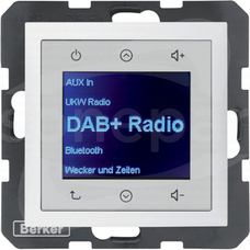 B.x Radio Touch DAB+ BT biały mat Radio dotykowe