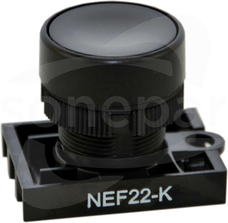 NEF22-Ks czarny Napęd przycisku sterown.