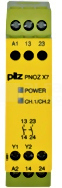 PNOZ X7 24VACDC 2n/o Przekaźnik bezpieczeństwa wył.aw/drzwi och/kurt.św