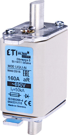 M00UQU-N 690V 6A Wkładka topikowa ultraszybka
