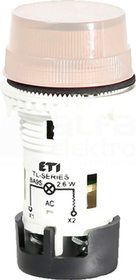 TL05X1 240VAC/DC opal Lampka sygnalizacyjna
