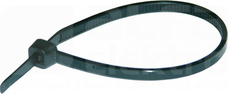 UV PLUS 370x7,6mm czarny (100szt) Opaska kablowa