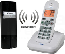 OR-DOM-CL-910/W biały Tele-domofon bezprzewodowy PORTA