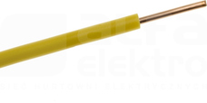 H07V-U 0,75 żółty Przewód jednożyłowy (DY)