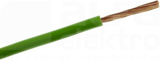 H05V-K 1,0 zielony Przewód jednożyłowy (LgY)