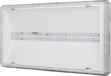 EXIT L LED 6W 850lm 1h IP65 biały Oprawa awaryjna 1-zadaniowa autotest