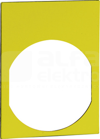 HARMONY XB4 żółty Etykieta