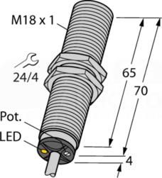 BC5-M18-AN4X Czujnik pojemnościowy