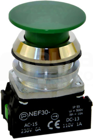 NEF30-Dz XY zielony Przycisk dłoniowy