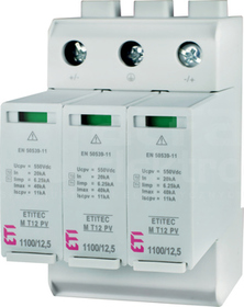 ETITEC M T12 PV 1100/12,5 Y Ogranicznik przepięć (PV)