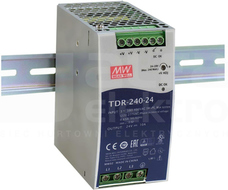 TDR-240 240W 24V/10A Zasilacz impulsowy trójfazowy