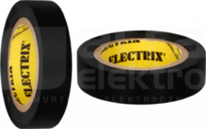 ELECTRIX 211 0,13x19mm 20m czarny Taśma elektroizolacyjna