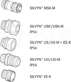 SILVYN FPS22x27 (25mb) WĄŻ OCHRONNY szary PVC+drut