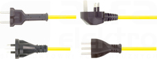 OLFLEX PLUG 540P 2x1,0 5000 Przewód przyłącz.żółty z wtyczką