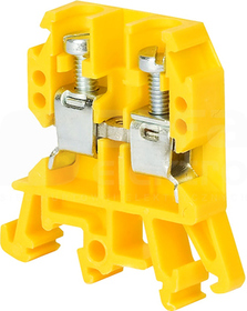 ZUG-G10 żółty Złączka 1-torowa