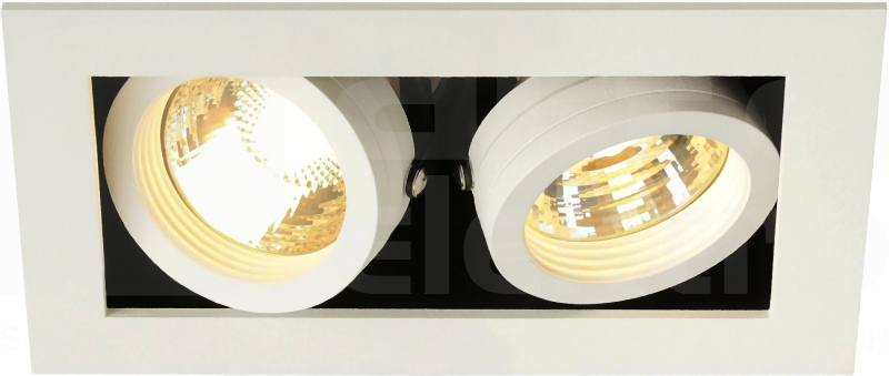 KADUX 2 2x50W GU10 Downlight bia y mat cena artyku y