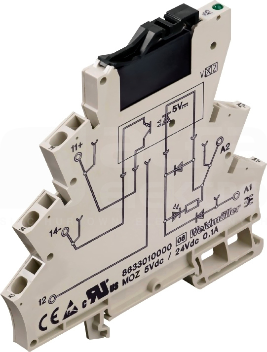 MOZ 24VDC/24VDC 0,1A Optoizolator Sonepar