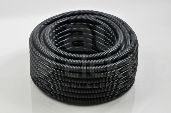 RURA 20/16 320N czarny (50mb) Rura karbowana PVC UV
