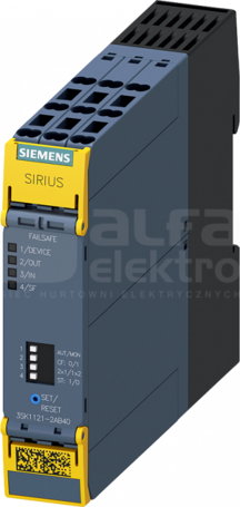 SIRIUS 24VDC 3NO+1NC Przekaźnik bezpieczeństwa