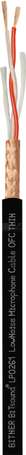 BITSOUND 2x0,23 fi4,5mm czarny Przewód mikrofonowy